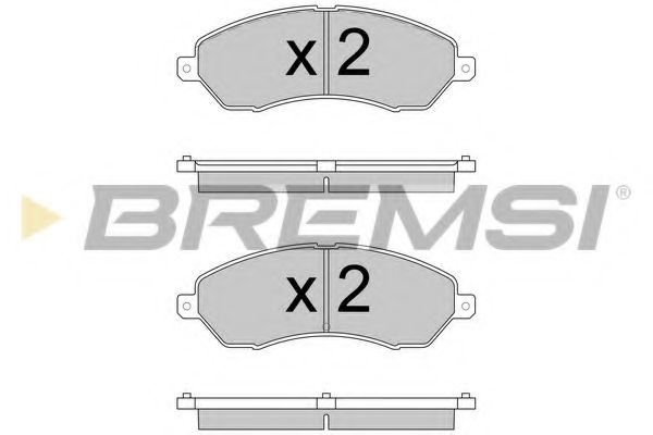 BREMSI BP3593