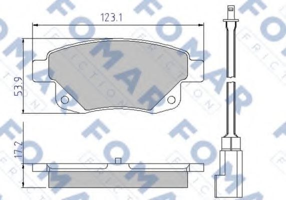 FOMAR Friction FO 925281