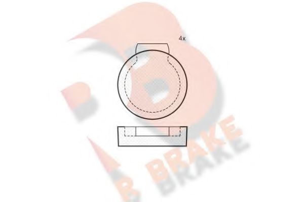 R BRAKE RB0202