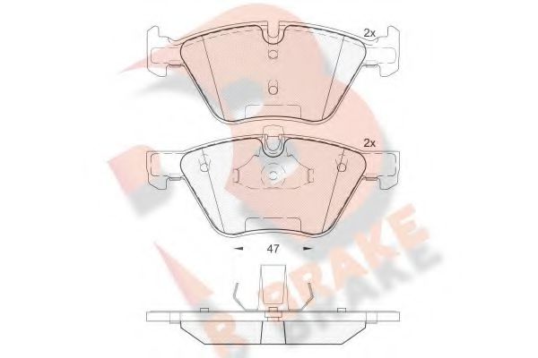 R BRAKE RB1683-203