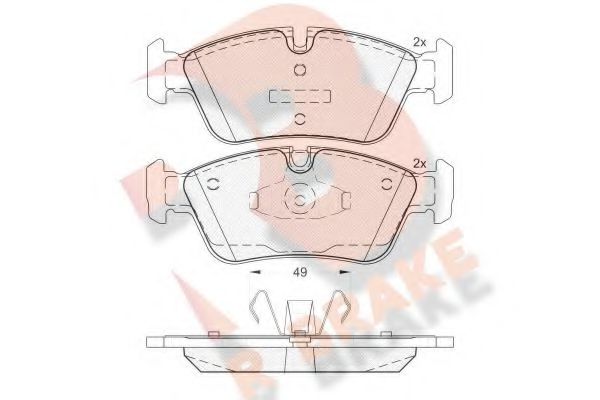 R BRAKE RB1698