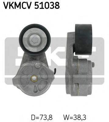 SKF VKMCV 51038