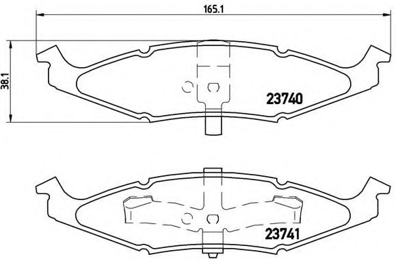 BREMBO P 11 009