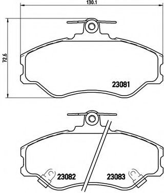 BREMBO P 30 005