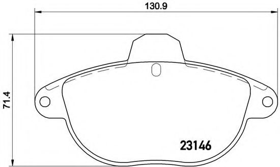 BREMBO P 61 055