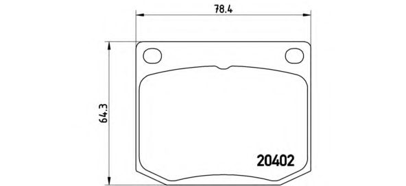 BREMBO P 71 002