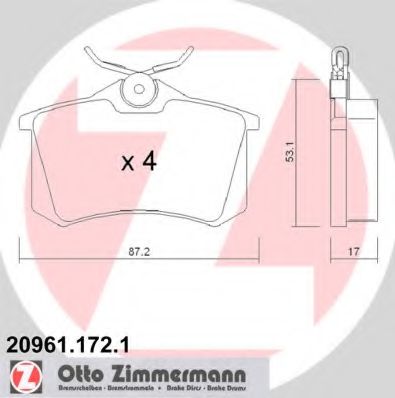 ZIMMERMANN 20961.172.1
