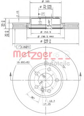 METZGER 25099 V