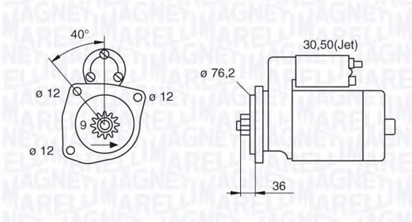 MAGNETI MARELLI 063521250350